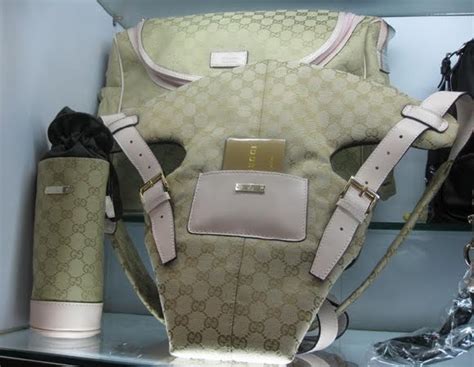 gucci baby carrier buy|authentic gucci diaper bag.